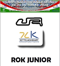 Results, ACI 7-Laghi ROK Junior, 23-25 October 2020