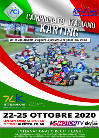 Campionato Italiano ACI Karting - 7-Laghi, 23-25.10.2020